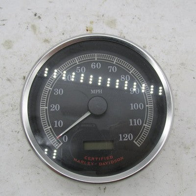 Harley OEM Speedometer Gauge 1863 Miles Toring Road King Softail FLHPI
