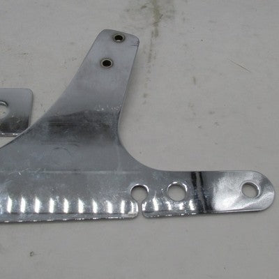 Pair of Harley Davidson OEM Chrome Sissy Bar Side Plates 96-05 Dyna FX