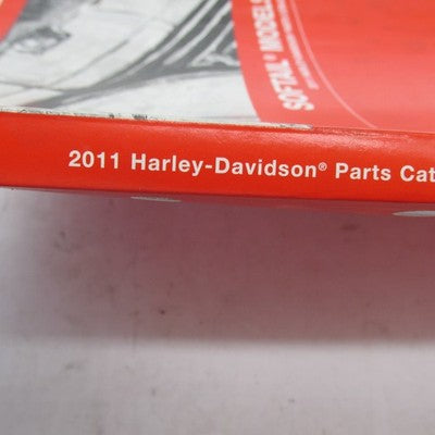 Harley Davidson Official Factory 2011 Softail Models Parts Catalog 994