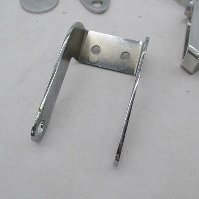 Mixed Lot of 6 Harley Davidson Misc Chrome Support Brackets Braces Har
