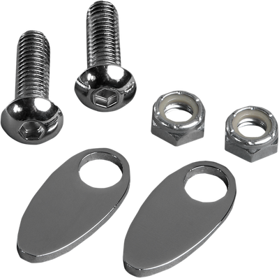 Cycle Visions Rear Turn Signal Cover Plates Chrome CV4813