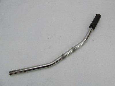 Harley-Davidson Chrome Flat Tracker Handlebars 27" wide w/ Rubber Grip