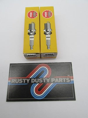 Lot of 2 NGK NOS Spark Plugs 2360 CR10EK