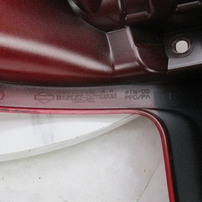Harley Genuine Dark Red Lower Right Leg Fairing CVO Street Road Glide