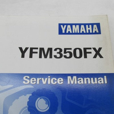 Yamaha OEM YFM350FX Service Manual LIT-11616-FX-35 LIT-11616-09-58