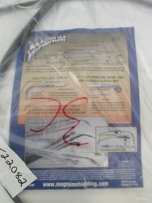 Drag Specialties NOS MAGNUM SHIELDING 0652-2082 42288 Black Pearl Clut