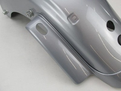 Harley NOS FHLXS Baracuda Silver Rear Fender w/ Fascia Light Bar 59500