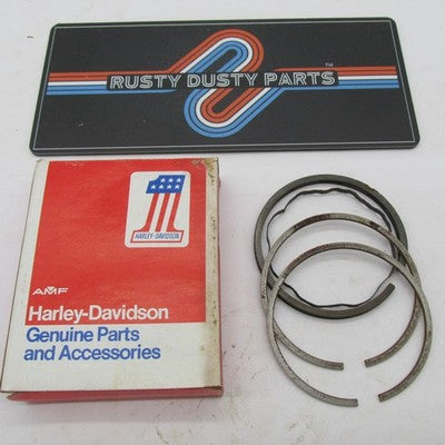 Harley-Davidson OEM NOS 57-71 Ironhead XL +.050" Piston Ring Set 22361