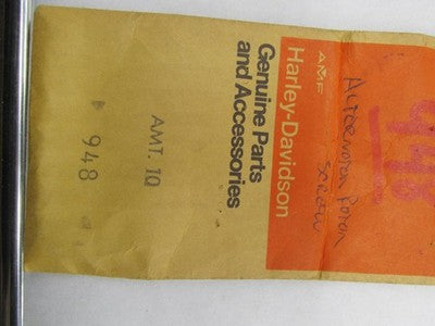 Lot of 2 Harley Davidson Genuine NOS Aermacchi Plastic Alternator Scre