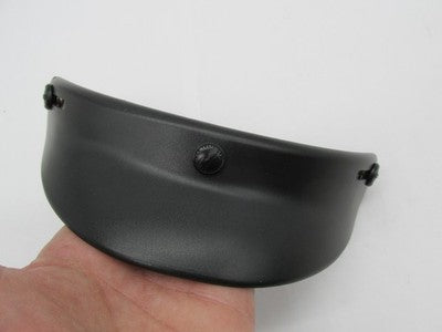 Indian OEM NOS Retro Open Face Helmet Sun Peak Visor, Black 2868830