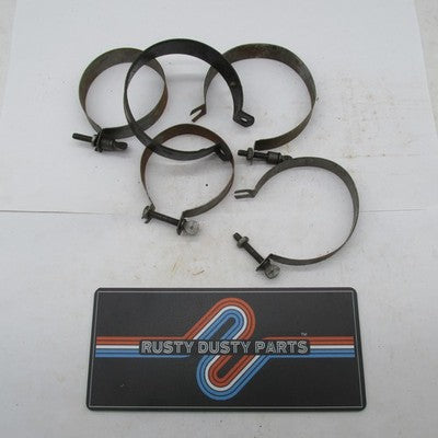 Mixed Lot of Harley Davidson Aermacchi Exhaust Muffler Clamps