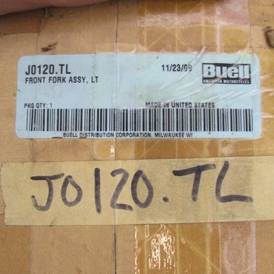Buell Genuine NOS Left Front Fork Assembly Blast 2000-2010 Harley J012