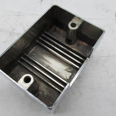 Harley Davidson Genuine Chrome Finned Voltage Regulator Cover