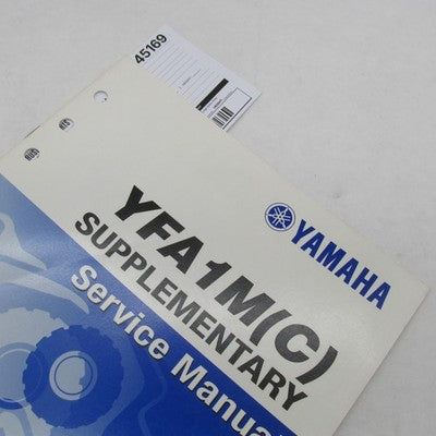 Yamaha YFA1M(C) Supplementary Service Manual LIT-11616-13-04