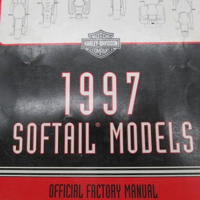 Harley-Davidson OEM 1997 Softail Models Parts Catalog Official Factory