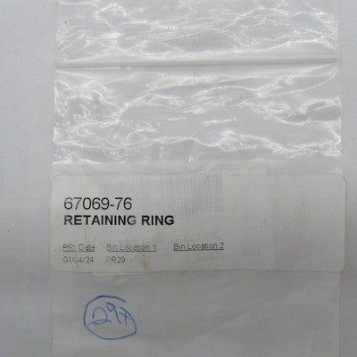 Lot of 10 Harley-Davidson OEM NOS Retaining Rings 67069-76
