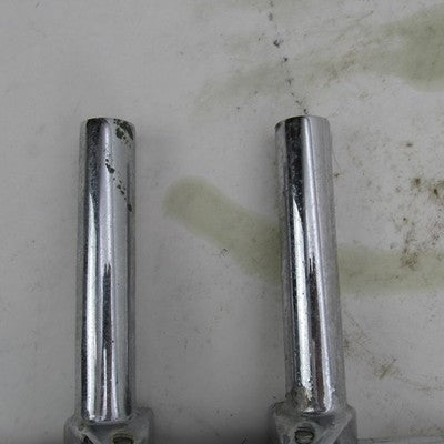 Harley Chrome Flat Tracker T-Bar 27" Spread Handlebars w/ 6" Risers &