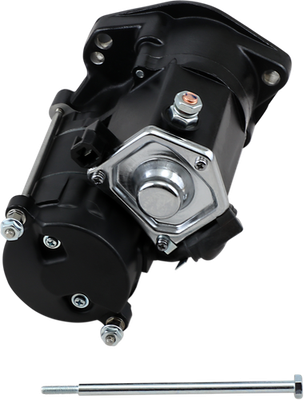 Drag Specialties High-Performance Starter Motor 1.7kW - Black/Chrome 2