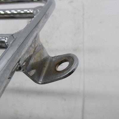 Chrome 11" x 8" Luggage Rack Carrier for Harley 02-4140