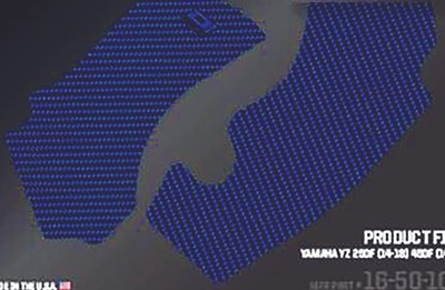 D'COR Frame Grip Tape Blue 16-50-102