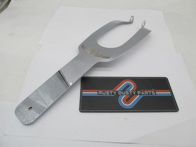 Harley Genuine OEM Chrome Embossed Gas Tank Divider Dash Panel Trim 61