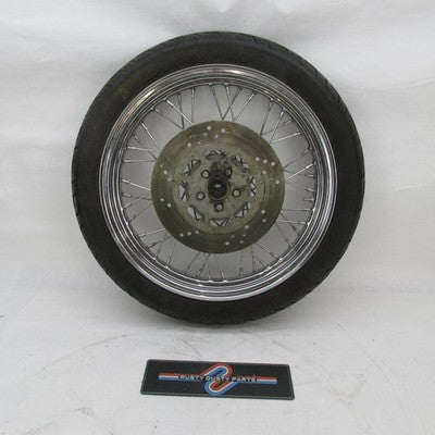 Harley-Davidson Genuine OEM 19" Spoke Front Wheel w/ Dual Disc Hub 436