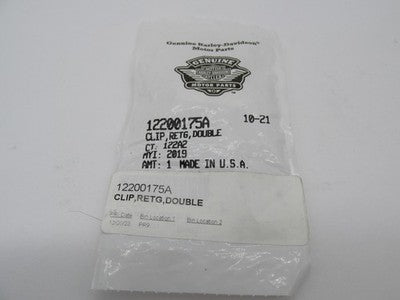 Harley-Davidson Genuine OEM NOS Trike Double Retaining Clip 12200175A
