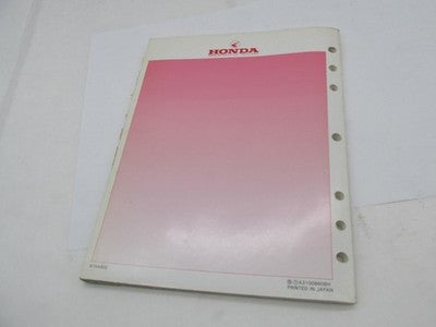 Honda Official Factory 1985-1987 TRX 250 Fourtrax 250 ATV Service Manu