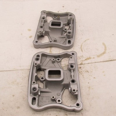Pair Harley OEM Lower Inner Rocker Box Covers Sportster XL 883 1200 17