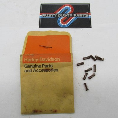 Lot of 10 Harley Davidson Genuine NOS Carb Choke Spring 27671-55