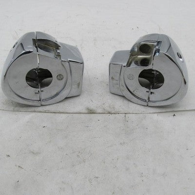 Pair Harley Davidson OEM Left/Right Chrome Handlebar Switch Housing Ki