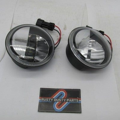 Pair of Truck Lite 80276 4.5 Round LED Auxiliary Passing / Fog Lamps 1