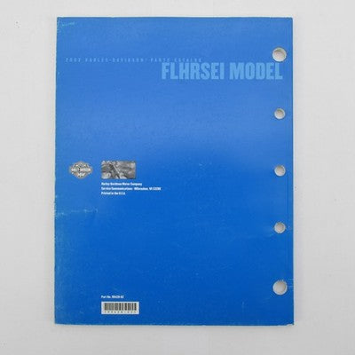 Harley-Davidson Official Factory 2002 FLHRSEI Model Parts Catalog 9942