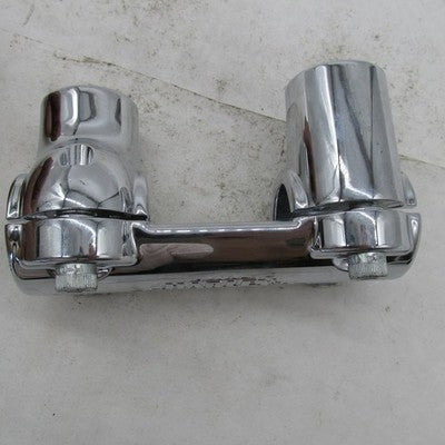 Harley Davidson OEM Chrome Handlebar 2" Riser / Clamp 55984-07 & 56998