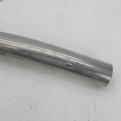 Pair of Vtg Chrome Staggered Dual Exhaust Header Pipes Harley Ironhead