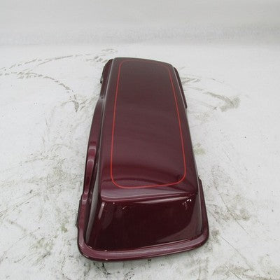 Harley OEM 93-13 Touring Left Saddlebag Lid Wineberry Maroon/Red Strip