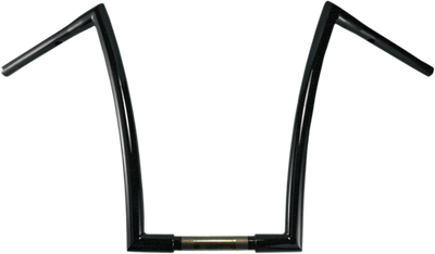 Todd's Cycle 1 1/4" Strip Handlebars 10" Black 0601-2717