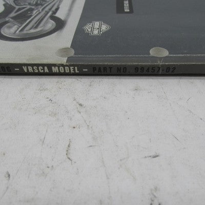 Harley-Davidson Official Factory 2002 VRSCA Model Parts Catalog 99457-