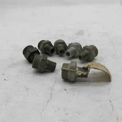 Lot of 7 Harley Davidson Oil Filter Line Connector Fitting 63525-50