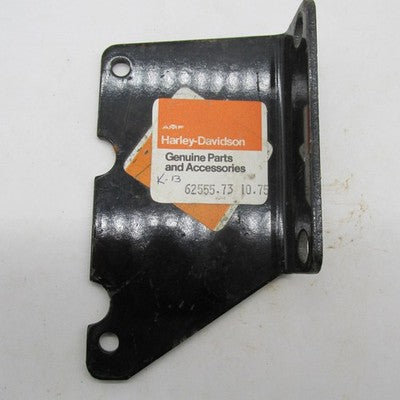 Harley-Davidson OEM NOS '73-'78 XLCH Lower Oil Tank Mount Bracket Blac