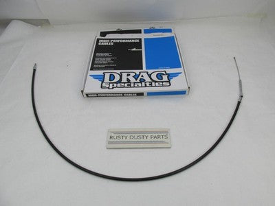 Drag Specialties NOS Harley HE Clutch Cable 55" Black Vinyl 0652-1543