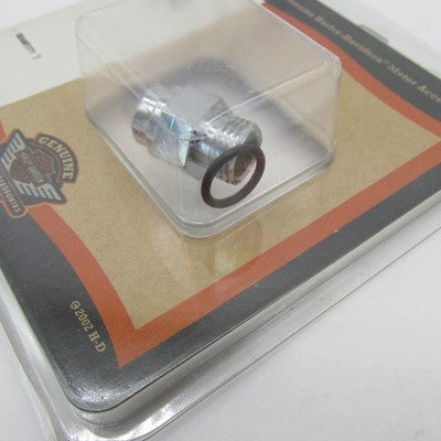 Harley Davidson Genuine NOS 81-96 Big Twins Oil Pump Plug Chrome 26260