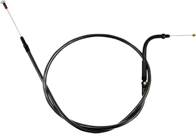 LA Choppers Idle Cable Midnight Braided 15-17" Ape LA-8100ID16M