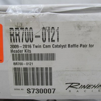Rinehart NOS Harley Davidson Twin Cam Catalyst Baffle for Header Kits