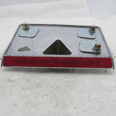 Harley Davidson OEM Layback License Plate Mount Bracket Frame 59817-00
