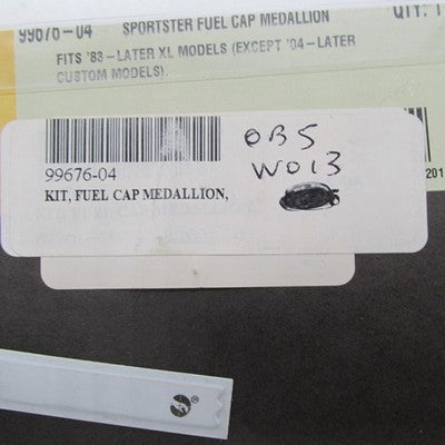 Harley-Davidson OEM NOS Chrome '83+ Sportster XL Fuel Cap Medallion 99