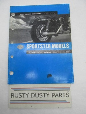 Harley-Davidson official Factory 2002 Sportster Models Parts Catalog 9