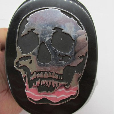 Harley-Davidson Heavy Breather 117 Air Cleaner Cover Shroud w/ Skull M
