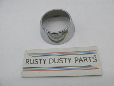 Chrome Harley Gauge Bezel 4-3/4 OD 3 ID 1-3/4 Height Universal Vintage