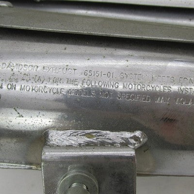 Harley OEM V-Rod VRSC Auxiliary Volume Exhaust Mid Pipe Collector 6515